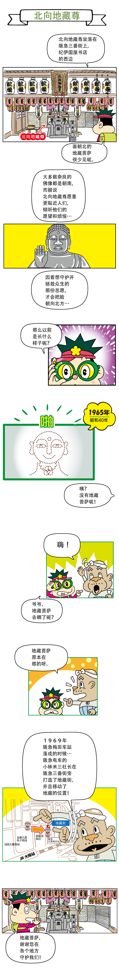 关于北向地藏菩萨历史的漫画 1